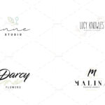 مجموعه 20 عددی لوگو های مینیمال کد pan-100