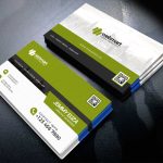 طرح لایه باز کارت ویزیت شرکتی کد 105