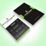 طرح لایه باز کارت ویزیت آژانس خلاق کد 114