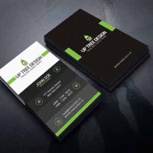 طرح لایه باز کارت ویزیت آژانس خلاق کد 114