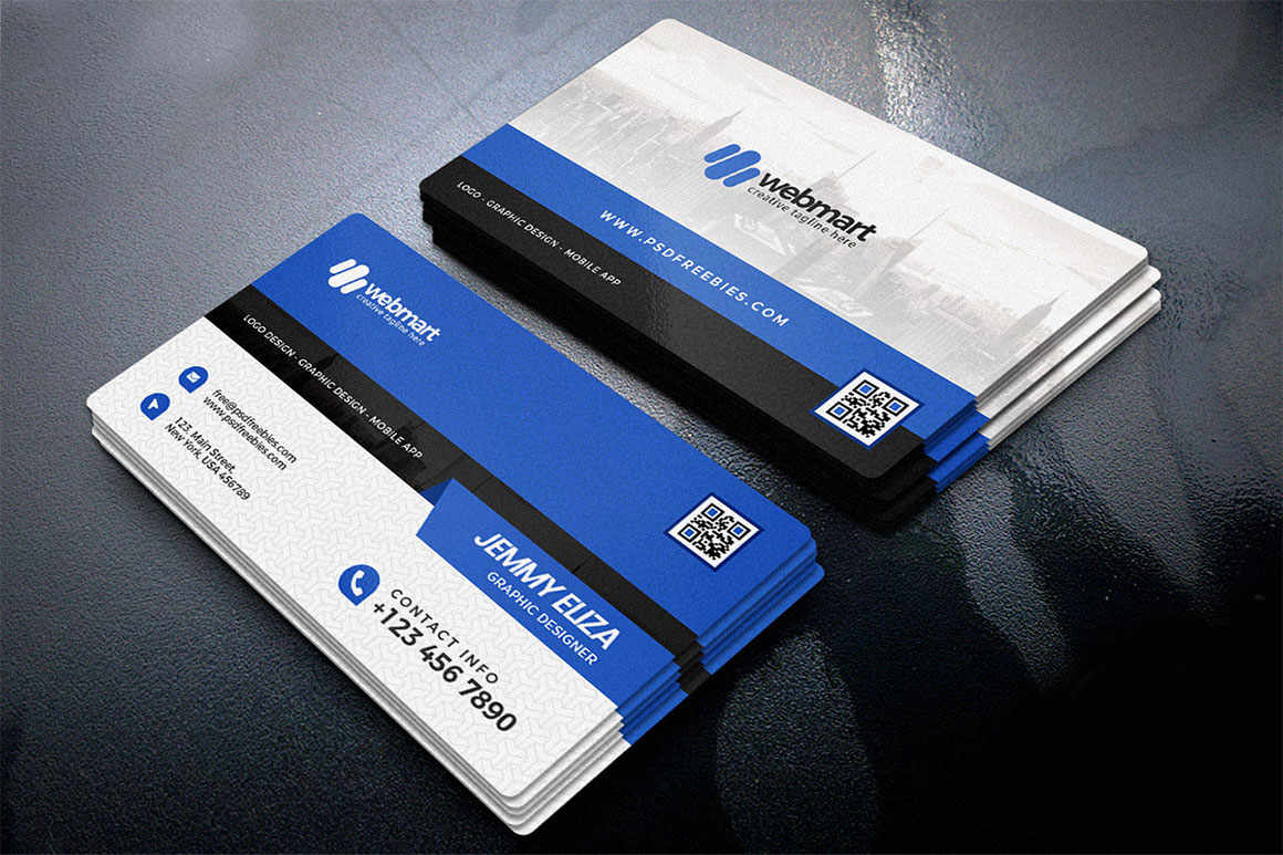 طرح لایه باز کارت ویزیت شرکتی کد pan-105