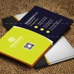 طرح لایه باز کارت ویزیت شرکتی کد 119