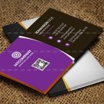 طرح لایه باز کارت ویزیت شرکتی کد 119