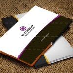 طرح لایه باز کارت ویزیت شرکتی کد 119