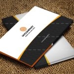 طرح لایه باز کارت ویزیت شرکتی کد 119