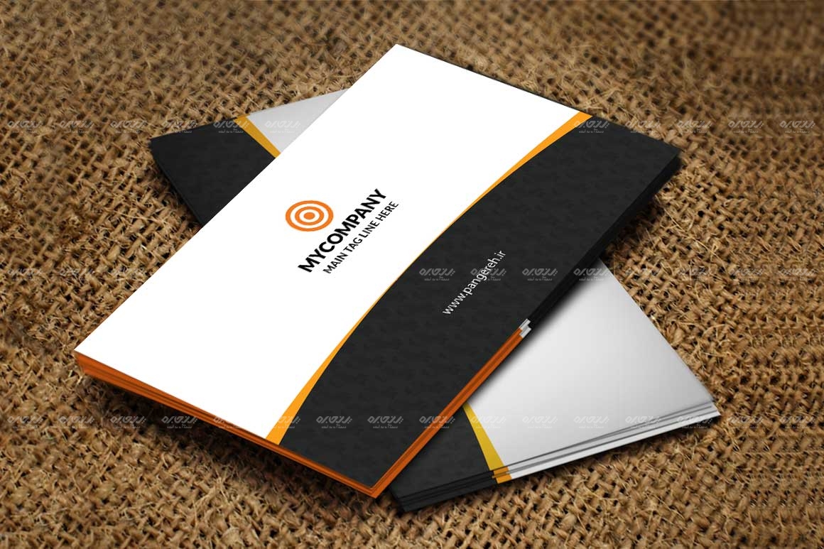 طرح لایه باز کارت ویزیت شرکتی کد 119