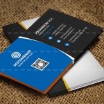 طرح لایه باز کارت ویزیت شرکتی کد 119