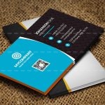 طرح لایه باز کارت ویزیت شرکتی کد 119