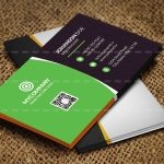 طرح لایه باز کارت ویزیت شرکتی کد 119