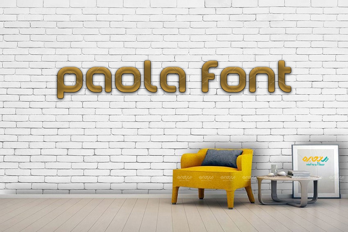 فونت انگلیسی پائولا 123