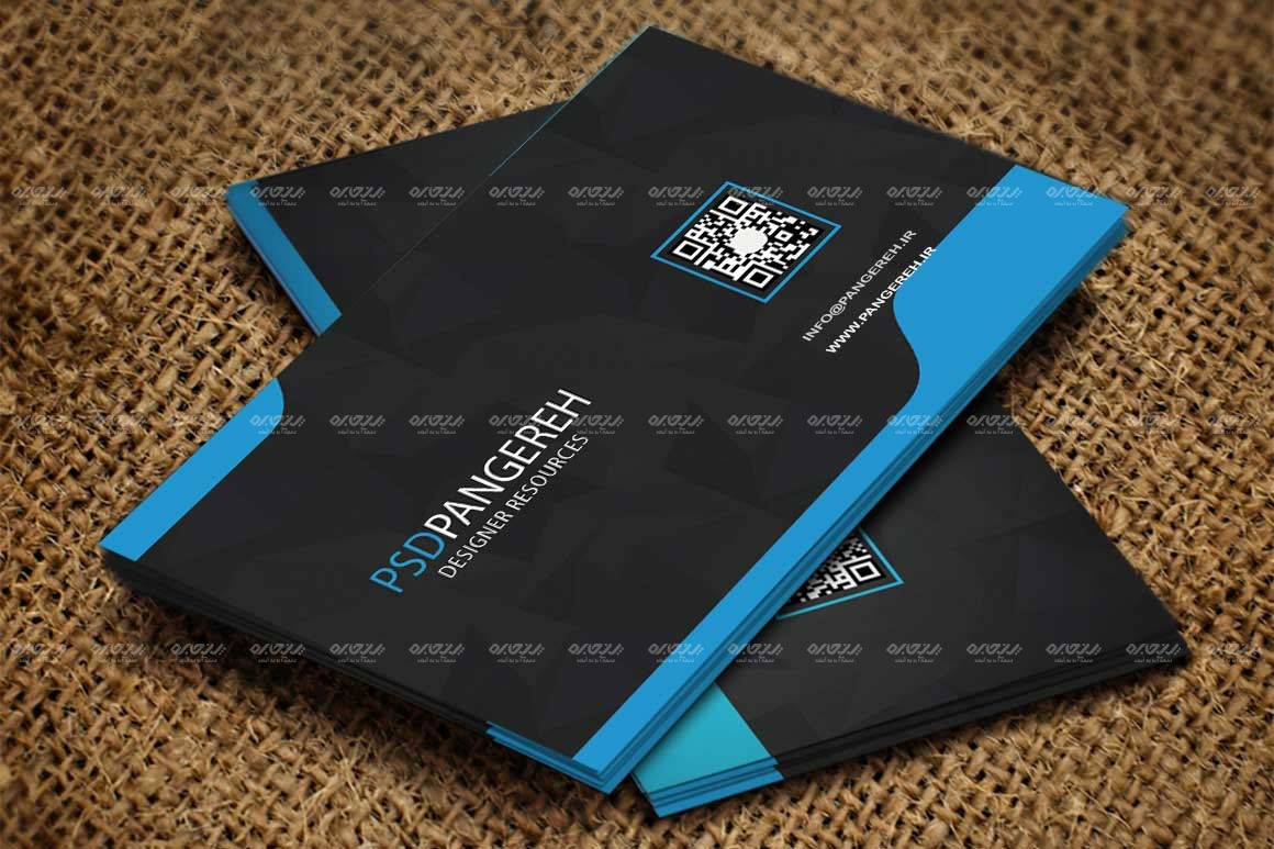 طرح لایه باز کارت ویزیت شرکتی کد 118