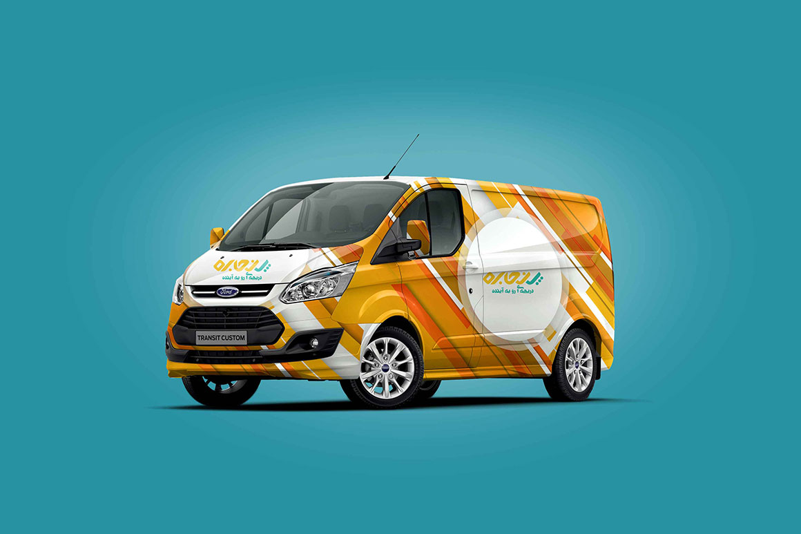 طرح قالب موکاپ ون فورد 120