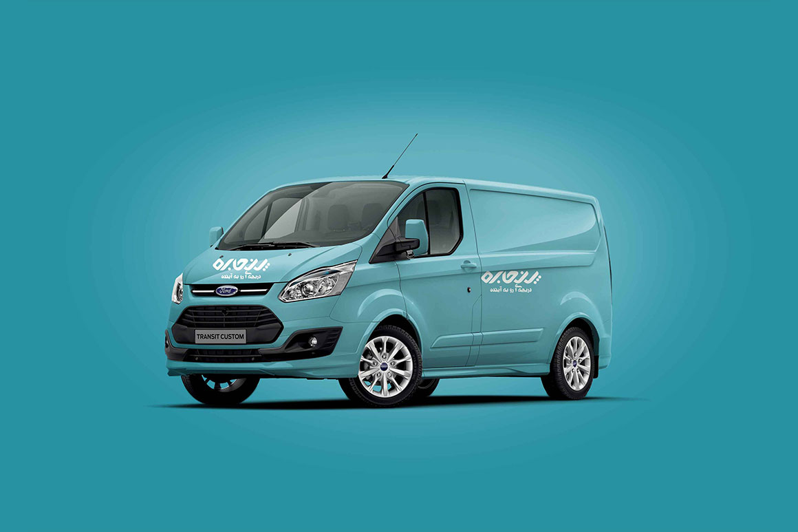 طرح قالب موکاپ ون فورد 120