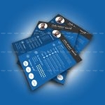 طرح لایه باز رزومه خلاقانه کد 124