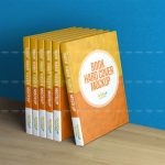 طرح قالب موکاپ کتاب جلد سخت 129