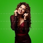 فایل PNG بانوی شیک کد 150