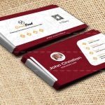 طرح لایه باز کارت ویزیت سرآشپز رستوران کد 136