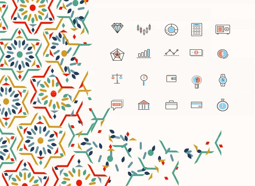 مجموعه 20 آیکون سرمایه گزاری کد 148