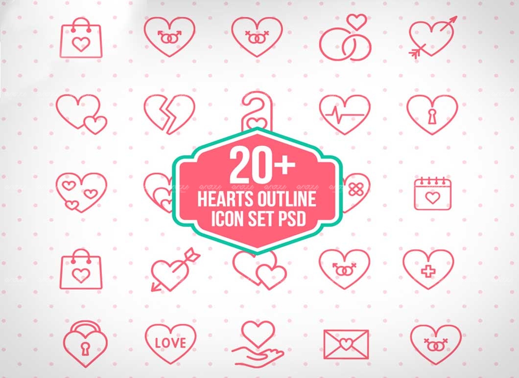 مجموعه 2۰ آیکون عاشقانه کد 146