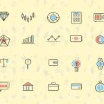 مجموعه 20 آیکون سرمایه گزاری کد 148