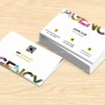 طرح لایه باز کارت ویزیت خلاقانه کد 133